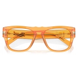 Persol - PO3294V - Arancione Trasparente - Occhiali da Vista - Persol Eyewear