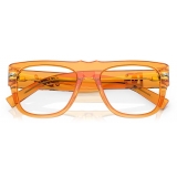 Persol - PO3295V - Arancione Trasparente - Occhiali da Vista - Persol Eyewear