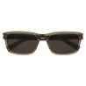 Yves Saint Laurent - SL 662 - Transparent Taupe Silver Grey - Sunglasses - Saint Laurent Eyewear