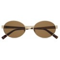 Yves Saint Laurent - Occhiali da Sole SL 692 - Oro Chiaro Marrone - Saint Laurent Eyewear