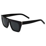 Yves Saint Laurent - SL M131 - Black Silver - Sunglasses - Saint Laurent Eyewear