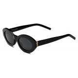 Yves Saint Laurent - Occhiali da Sole SL M136 - Nero Oro Chiaro - Saint Laurent Eyewear