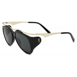 Yves Saint Laurent - SL M137 Amelia - Black Light Gold - Sunglasses - Saint Laurent Eyewear