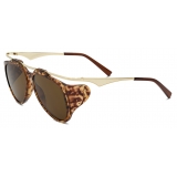 Yves Saint Laurent - SL M137 Amelia - Havana Gold Brown - Sunglasses - Saint Laurent Eyewear