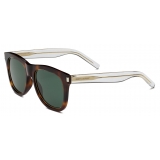 Yves Saint Laurent - SL 51 Rim Over - Havana Light Gold Green - Sunglasses - Saint Laurent Eyewear