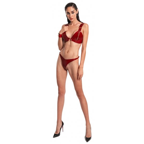 Belarex - Rome Thong - Dark Red - Thong - Lingerie - Luxury Exclusive Collection