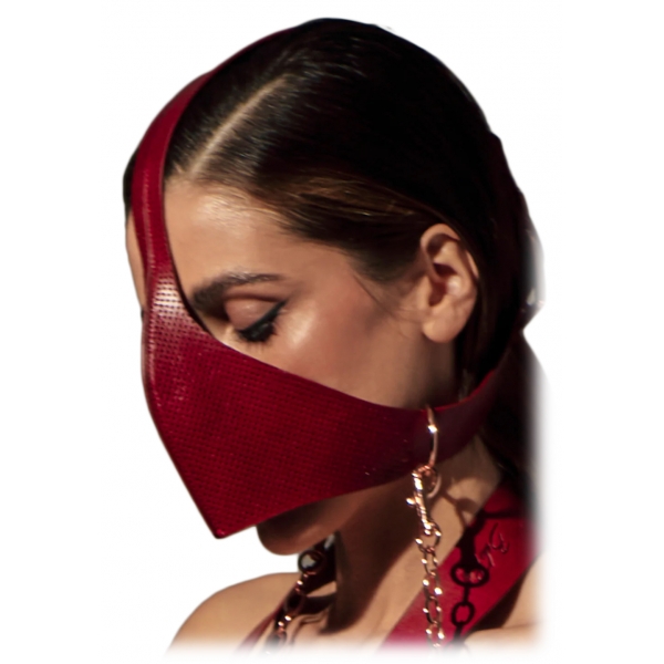 Belarex - Fidelis - Dark Red - Harnesses - Lingerie - Luxury Exclusive Collection