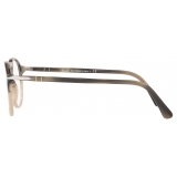 Persol - PO3202V - Beige Striato Marrone - Occhiali da Vista - Persol Eyewear
