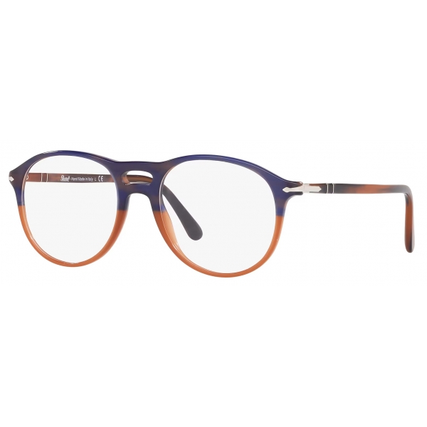 Persol - PO3202V - Blue Striped Orange - Optical Glasses - Persol Eyewear