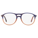 Persol - PO3202V - Blue Striped Orange - Optical Glasses - Persol Eyewear