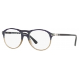 Persol - PO3202V - Beige Striato Verde - Occhiali da Vista - Persol Eyewear