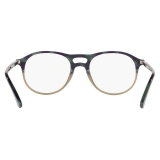 Persol - PO3202V - Beige Striato Verde - Occhiali da Vista - Persol Eyewear