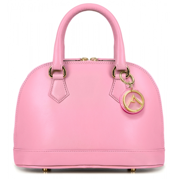 Avvenice - Imperium - Premium Leather Bag - Pink - Handmade in Italy - Exclusive Luxury Collection