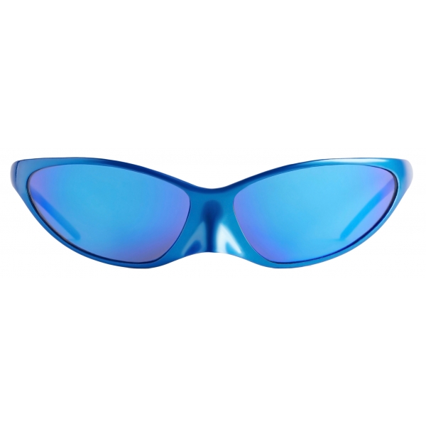 Balenciaga - Occhiali da Sole 4G Cat - Blu - Occhiali da Sole - Balenciaga Eyewear