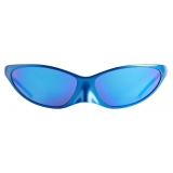 Balenciaga - 4G Cat Sunglasses - Blue - Sunglasses - Balenciaga Eyewear