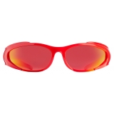 Balenciaga - Occhiali da Sole Reverse Xpander Rectangle - Rosso - Occhiali da Sole - Balenciaga Eyewear