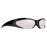 Balenciaga - Occhiali da Sole Reverse Xpander Rectangle - Nero - Occhiali da Sole - Balenciaga Eyewear