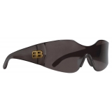 Balenciaga - Occhiali da Sole Hourglass Mask - Nero - Occhiali da Sole - Balenciaga Eyewear