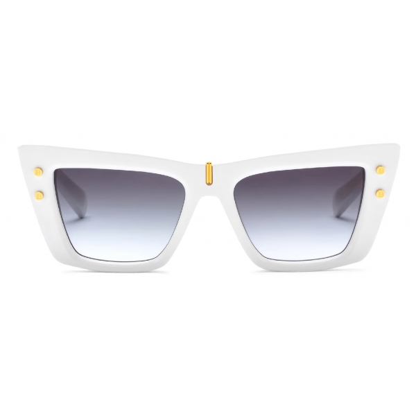 Balmain - B-Eye Sunglasses - White - Balmain Eyewear
