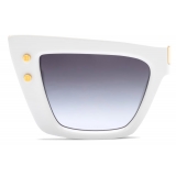 Balmain - B-Eye Sunglasses - White - Balmain Eyewear