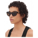 Bottega Veneta - Bombe Cat Eye Sunglasses - Havana Brown - Sunglasses - Bottega Veneta Eyewear