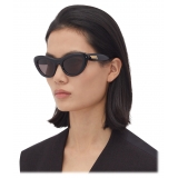 Bottega Veneta - Bombe Cat Eye Sunglasses - Black Grey - Sunglasses - Bottega Veneta Eyewear