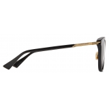 Bottega Veneta - Forte Square Sunglasses - Black Grey - Sunglasses - Bottega Veneta Eyewear