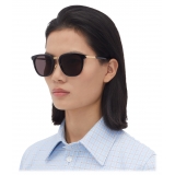 Bottega Veneta - Forte Square Sunglasses - Black Grey - Sunglasses - Bottega Veneta Eyewear
