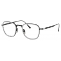 Persol - PO5007VT - Black Silver - Optical Glasses - Persol Eyewear