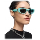 Tiffany & Co. - Occhiale da Sole Ovali - Tiffany Blue® Grigio - Collezione Return To Tiffany - Tiffany & Co. Eyewear