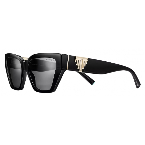 Tiffany & Co. - Cat Eye Sunglasses - Black Grey - Tiffany T Collection - Tiffany & Co. Eyewear