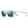 Tiffany & Co. - Cat Eye Sunglasses - Silver Black Blue - Tiffany T Collection - Tiffany & Co. Eyewear