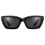 Tiffany & Co. - Rectangular Sunglasses - Black Dark Grey - Tiffany T Collection - Tiffany & Co. Eyewear