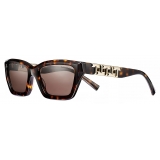 Tiffany & Co. - Rectangular Sunglasses - Tortoiseshell Brown - Tiffany T Collection - Tiffany & Co. Eyewear