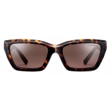 Tiffany & Co. - Rectangular Sunglasses - Tortoiseshell Brown - Tiffany T Collection - Tiffany & Co. Eyewear