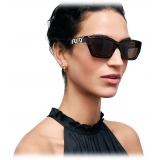 Tiffany & Co. - Rectangular Sunglasses - Tortoiseshell Brown - Tiffany T Collection - Tiffany & Co. Eyewear