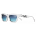 Tiffany & Co. - Occhiale da Sole Rettangolare - Bianco Tiffany Blue® - Collezione Tiffany T - Tiffany & Co. Eyewear