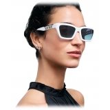 Tiffany & Co. - Rectangular Sunglasses - White Tiffany Blue® - Tiffany T Collection - Tiffany & Co. Eyewear