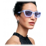 Tiffany & Co. - Occhiale da Sole Rettangolare - Viola - Collezione Tiffany T - Tiffany & Co. Eyewear