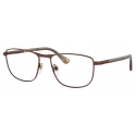 Persol - PO1001V - Marrone Lucido - Occhiali da Vista - Persol Eyewear