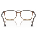 Persol - PO3277V - Striped Grey Gradient Brown - Optical Glasses - Persol Eyewear