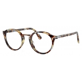 Persol - PO3185V - Marrone Blu Maculato - Occhiali da Vista - Persol Eyewear