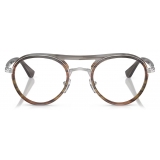 Persol - PO2485V - Striped Grey - Optical Glasses - Persol Eyewear