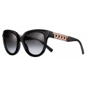 Tiffany & Co. - Occhiale da Sole Cat Eye - Nero Grigio Sfumato - Collezione Tiffany T - Tiffany & Co. Eyewear