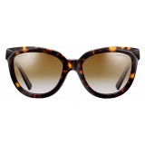 Tiffany & Co. - Occhiale da Sole Cat Eye - Tartaruga Marrone - Collezione Tiffany T - Tiffany & Co. Eyewear