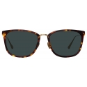 Linda Farrow - Cassin D-Frame Sunglasses in Tortoiseshell - LFL1457C2SUN - Linda Farrow Eyewear
