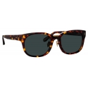 Linda Farrow - Cedric A Rectangular Sunglasses in Tortoiseshell - LFL1275AC10SUN - Linda Farrow Eyewear