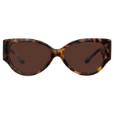Linda Farrow - Connie Cat Eye Sunglasses in Tortoiseshell - LFL1425C2SUN - Linda Farrow Eyewear