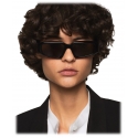 Stella McCartney - Abstract Rectangle Sunglasses - Glossy Black - Sunglasses - Stella McCartney Eyewear
