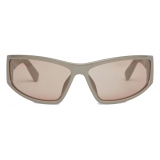 Stella McCartney - Occhiali da Sole Rettangolari - Tartufo Lucido - Occhiali da Sole - Stella McCartney Eyewear